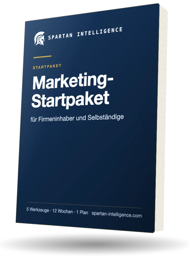 Marketing-Startpaket für Firmeninhaber und Selbständige als Broschüre